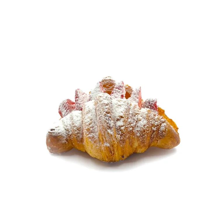 新鮮草莓可頌